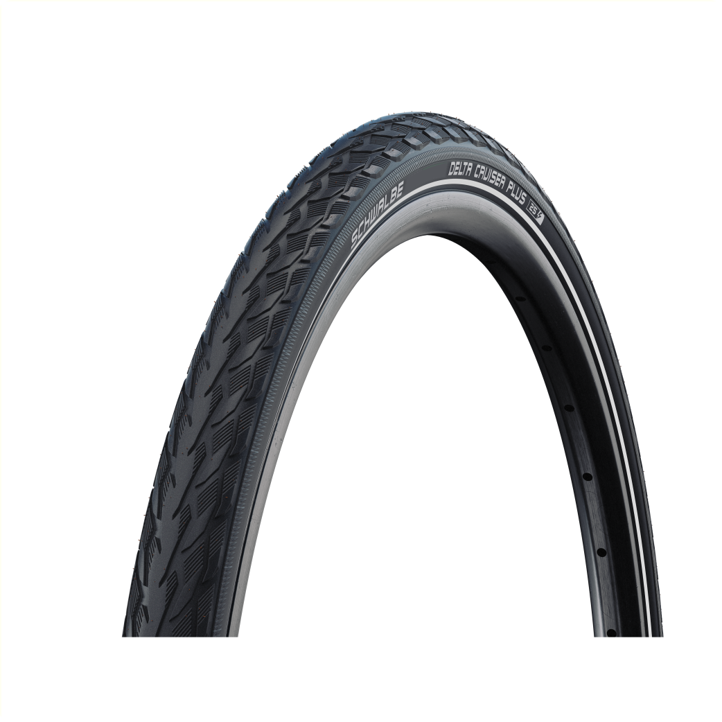 Schwalbe Delta cruiser (K-guard), Noir avec reflet, 28x1 1/8,  ETRTO 28-622