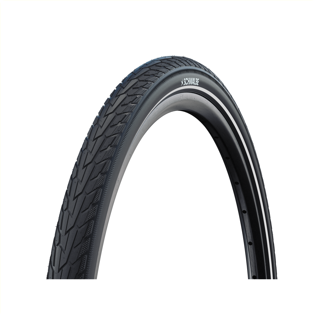 Schwalbe Road Cruiser (K-guard), Noir avec reflet, 28x1,60 ETRTO 42-622