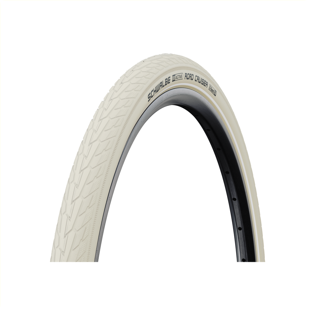 Schwalbe Road Cruiser (K-guard), Crème avec reflet, 28x1,60, ETRTO 42-622