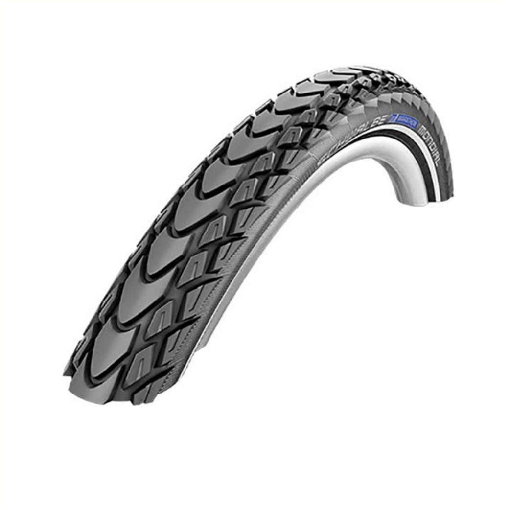 Schwalbe Marathon Mondial Evo DD V-Guard, noir avec reflets, 28 x 1,40 ETRTO 37-622