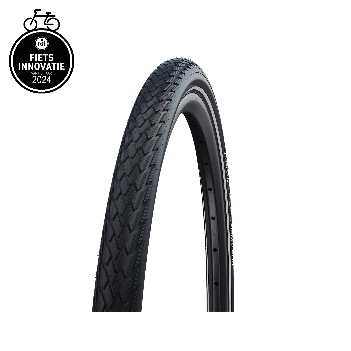 Schwalbe Marathon Performance (anti-crevaison Greenguard 3 mm), noir avec reflets, 26 x 1,30, ETRTO 32-559