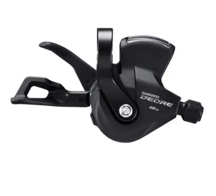 Manette de vitesses Shimano Deore M4100 à 10 vitesses avec indicateur de vitesse optique