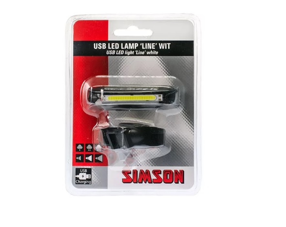 Phare LED USB Simson 'ligne'