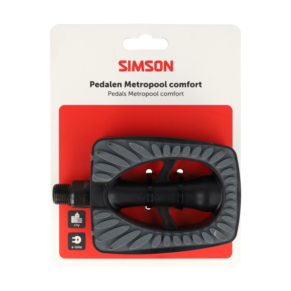 Simson Pedals 'Confort métropolitain'