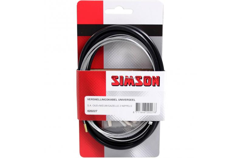 Jeu de câbles Simson Gear complet S.A. / Gazelle noire