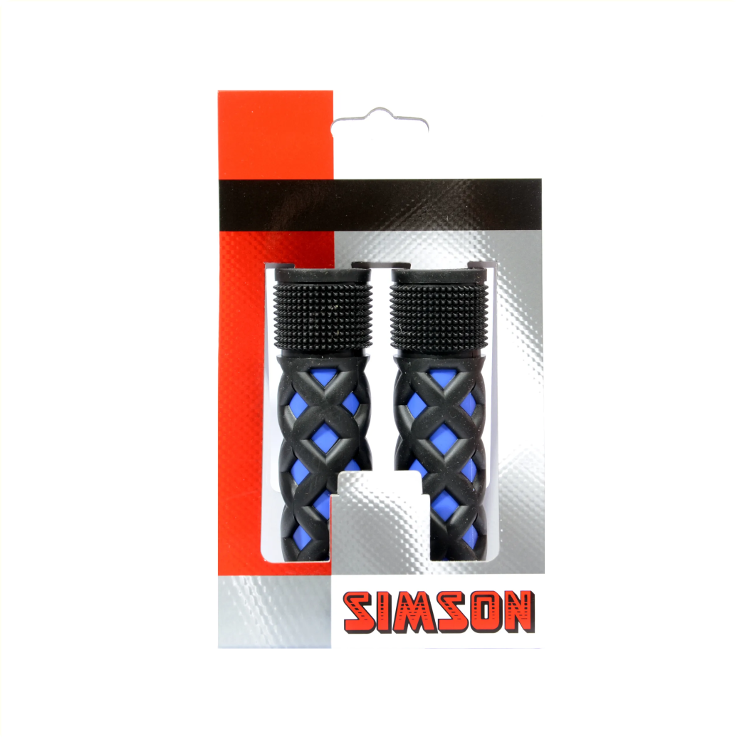 Simson Poignées Enfant cobalt-noir