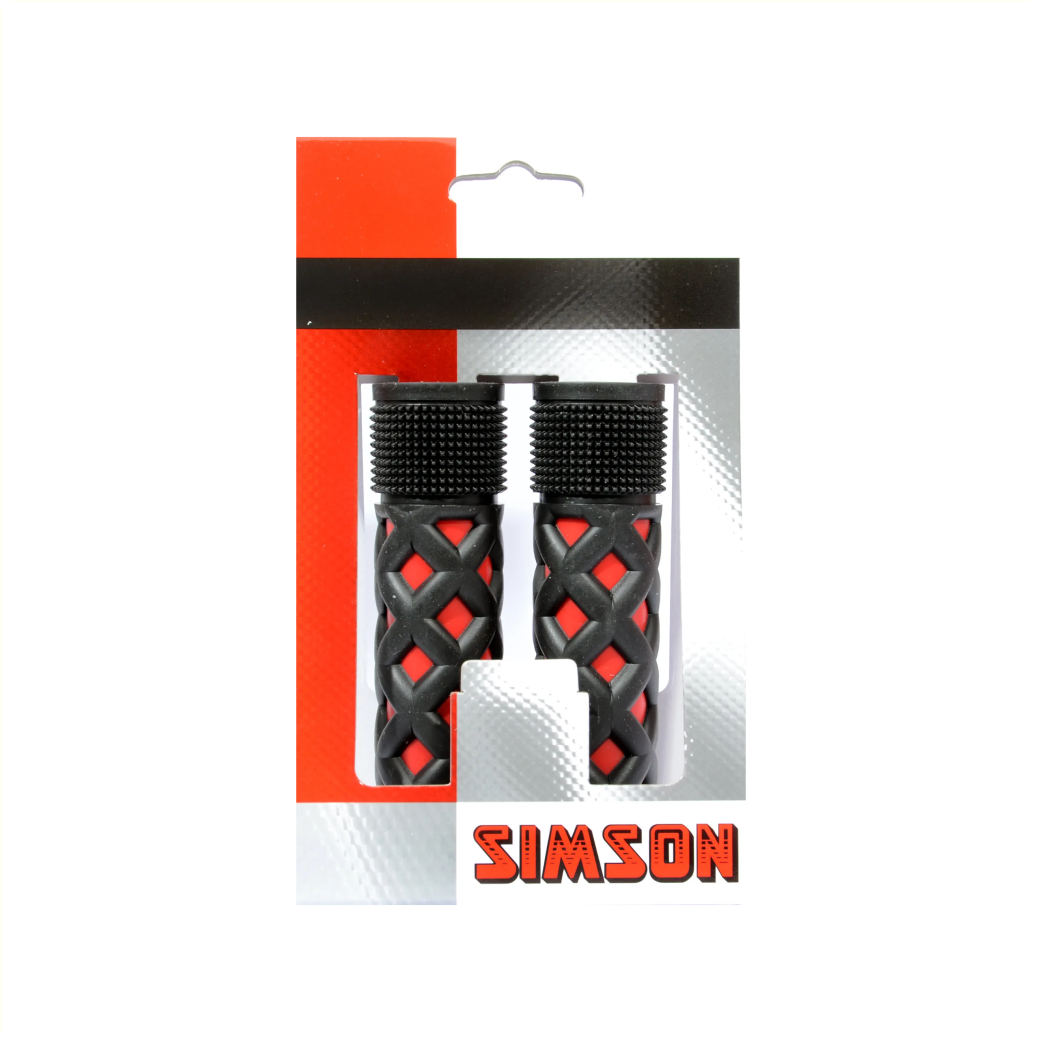 Simson Grips Enfant rouge-noir