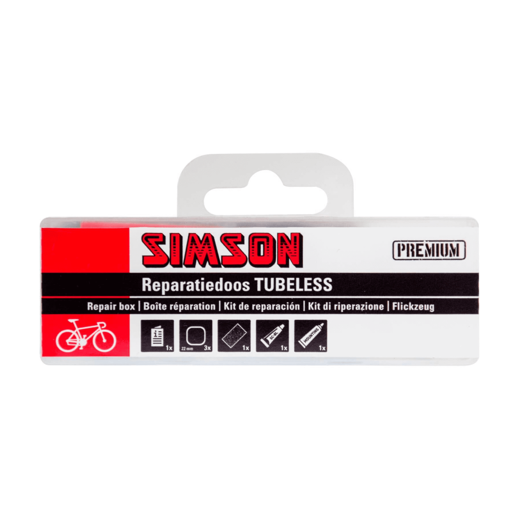 Boîte de réparation Simson tubeless