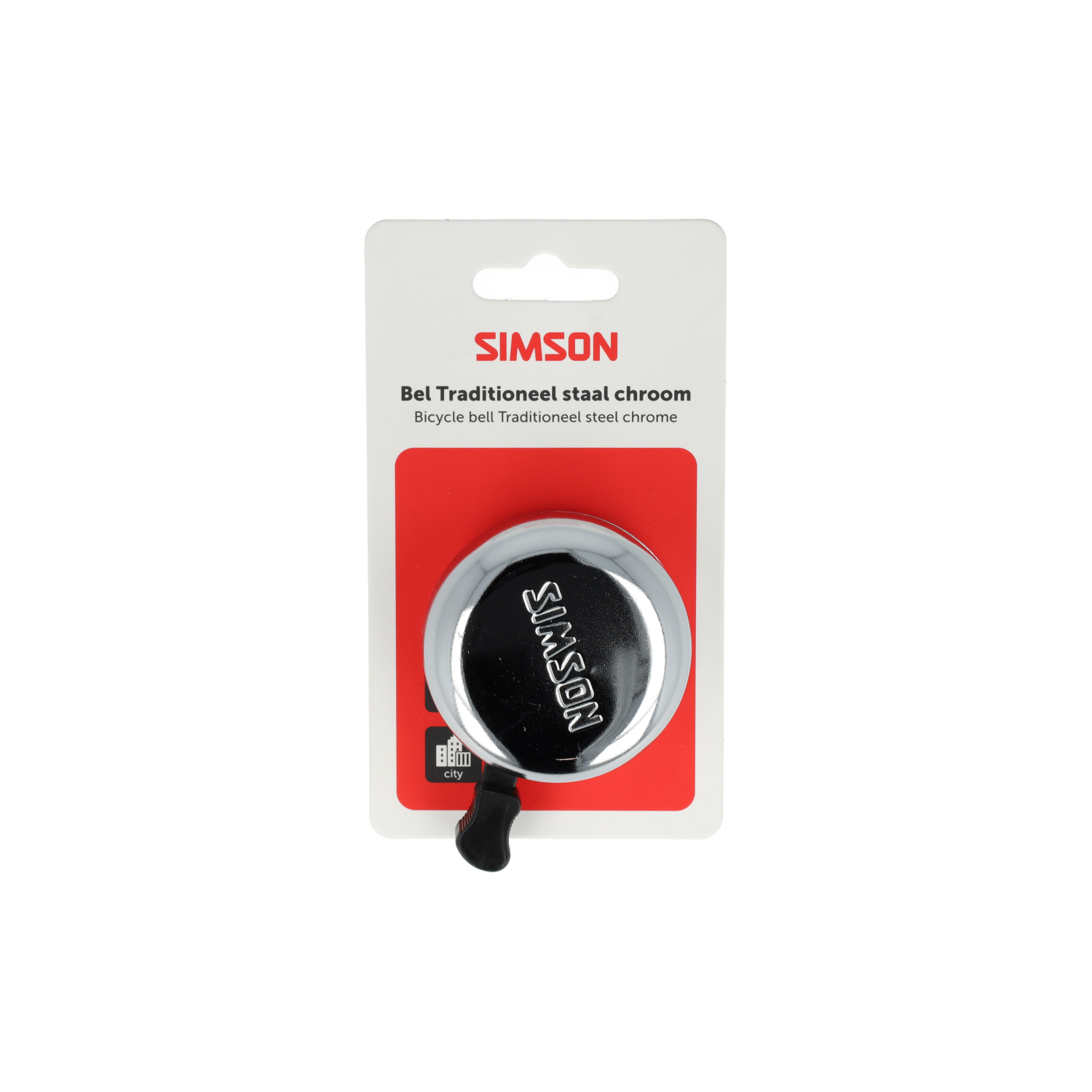 Simson Bel Traditionnel en acier chromé