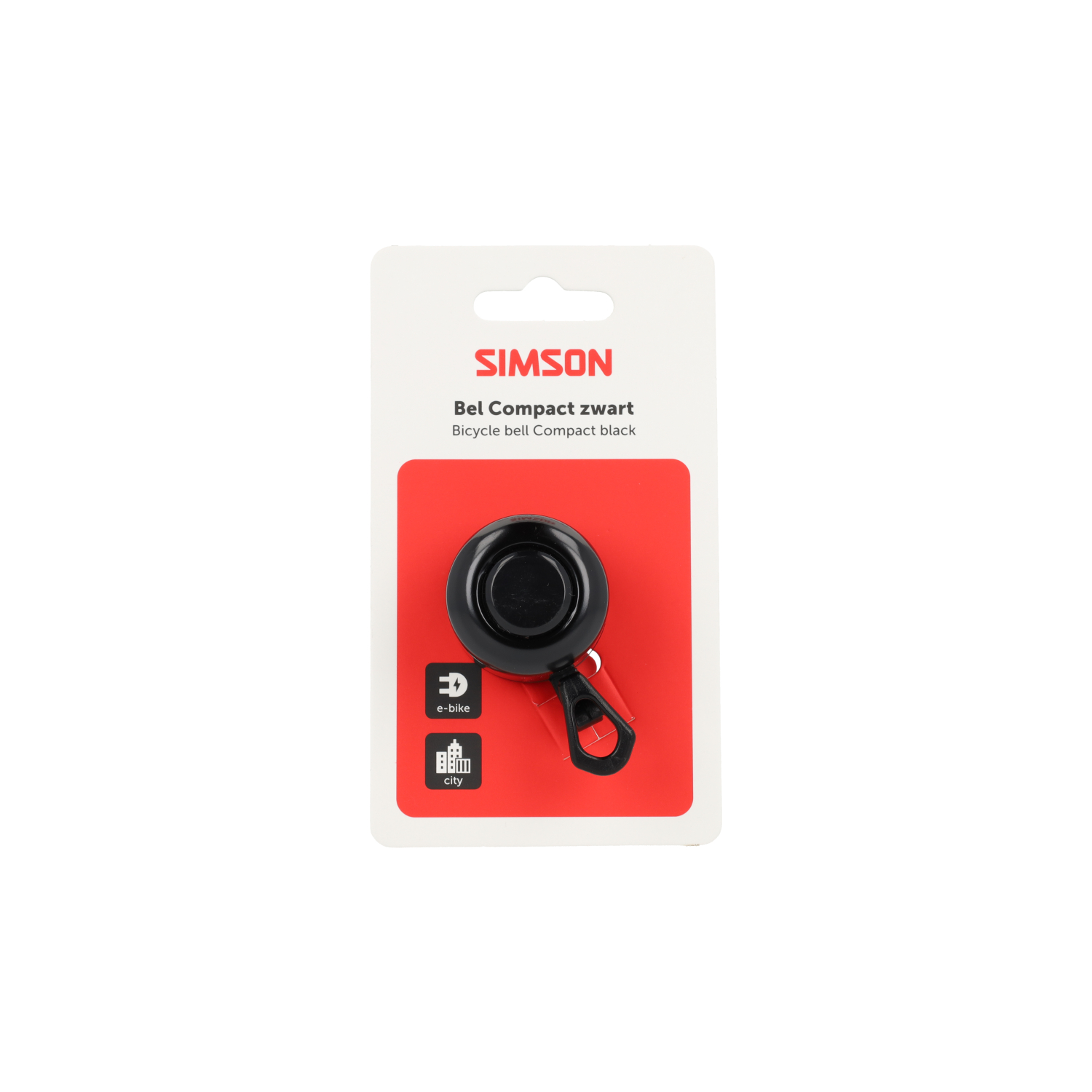 La Simson Bell Compact noir est une sonnette de vélo de petite taille avec un son clair. Cette cloche est en métal et a une couleur noire. Cette sonnette de vélo peut être fixée sur presque tous les vélos à l'aide d'un tournevis, mais elle est particulièrement populaire sur les vélos de course et ATB.