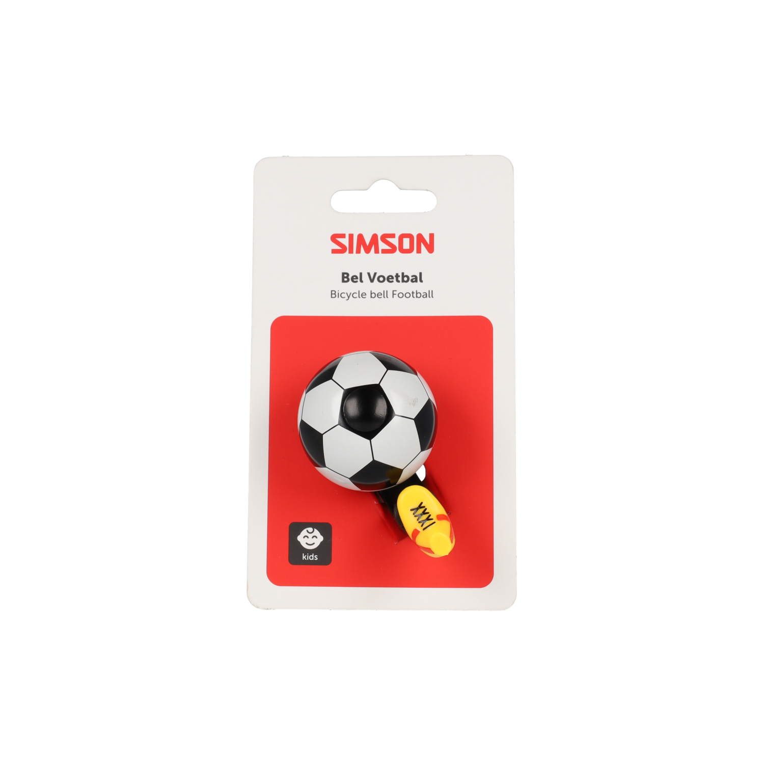 Ballon de football Simson Bel Noir/Blanc
