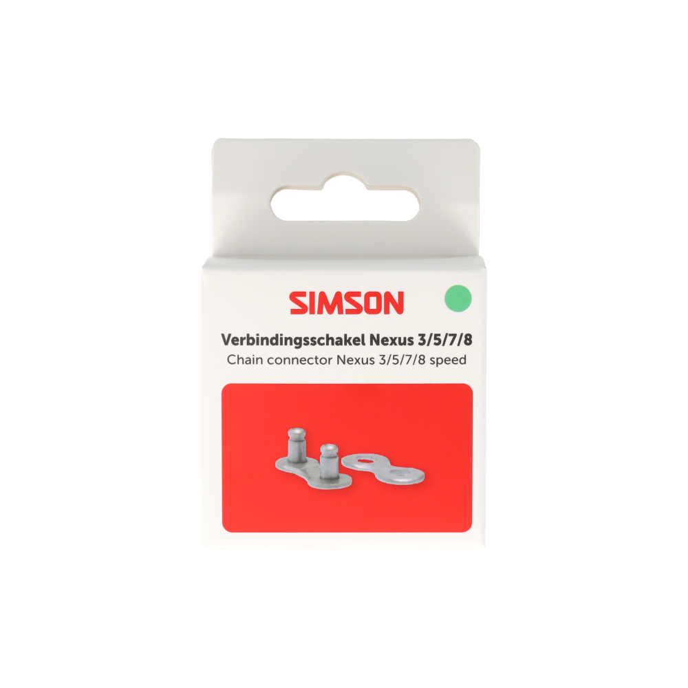 Lien de connexion Simson Nexus (1/2"x3/32"), 3/5/7/8 vitesses
