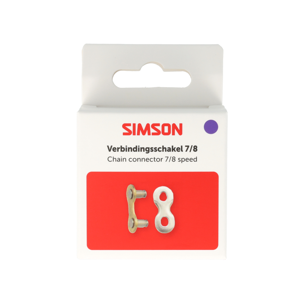Lien de connexion Simson (1/2" x 3/32"), 7/8 vitesses