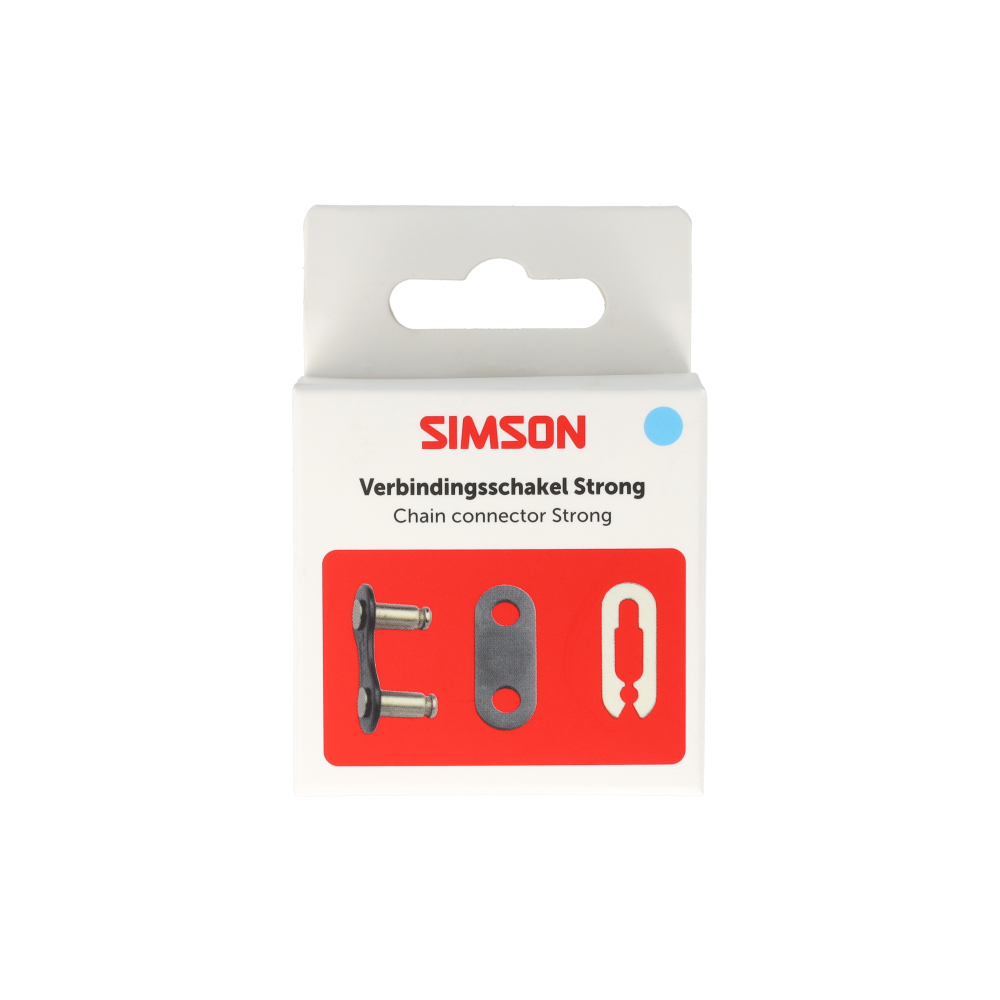 Lien de connexion Simson fort (1/2x1/8")