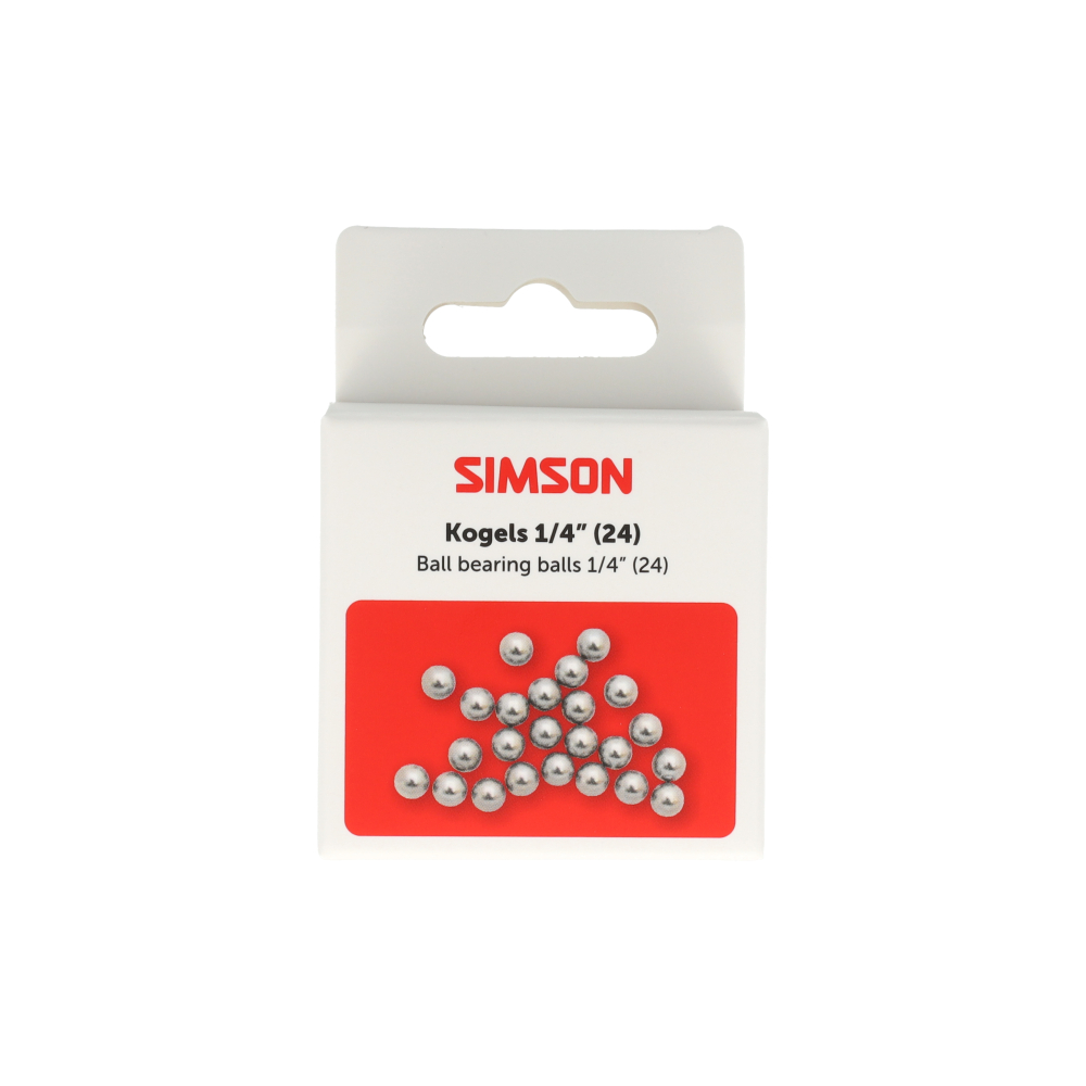 Boules Simson 1/4", 24 pièces