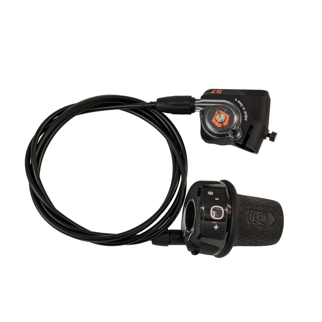 Ajusteur rotatif 7 vitesses Sunrace avec clickbox adapté pour SRAM S7