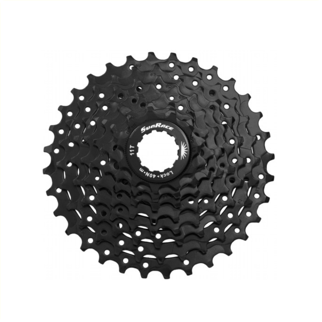 SunRace CSMS73 Cassette 8 vitesses 11-34t, Fatbike Super73
