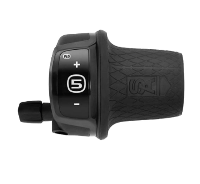 Manette de vitesses à poignée tournante Sturmey Archer pour Shimano Nexus 5, longueur de câble 2250 mm