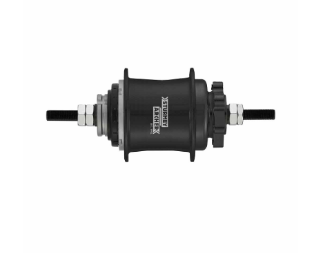 Moyeu de frein à disque arrière SA A2K automatique à 2 vitesses 36G Noir