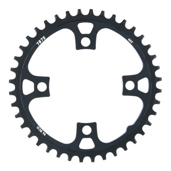 Plateau Sunrace 40T CRMS660, BCD 96mm, noir 12sp