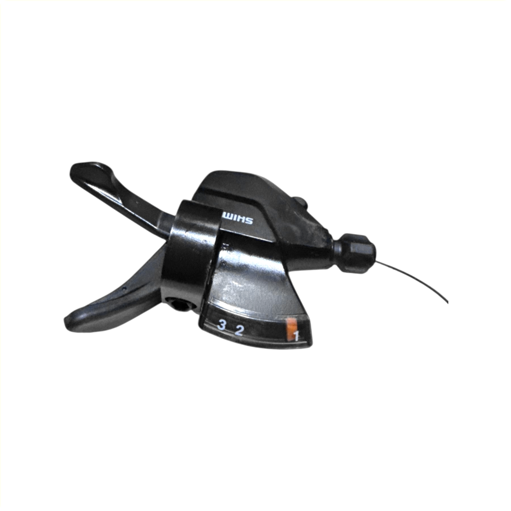 Manette de vitesse Shimano SL-M315-L 3 vitesses, affichage optique des vitesses, 1800 mm