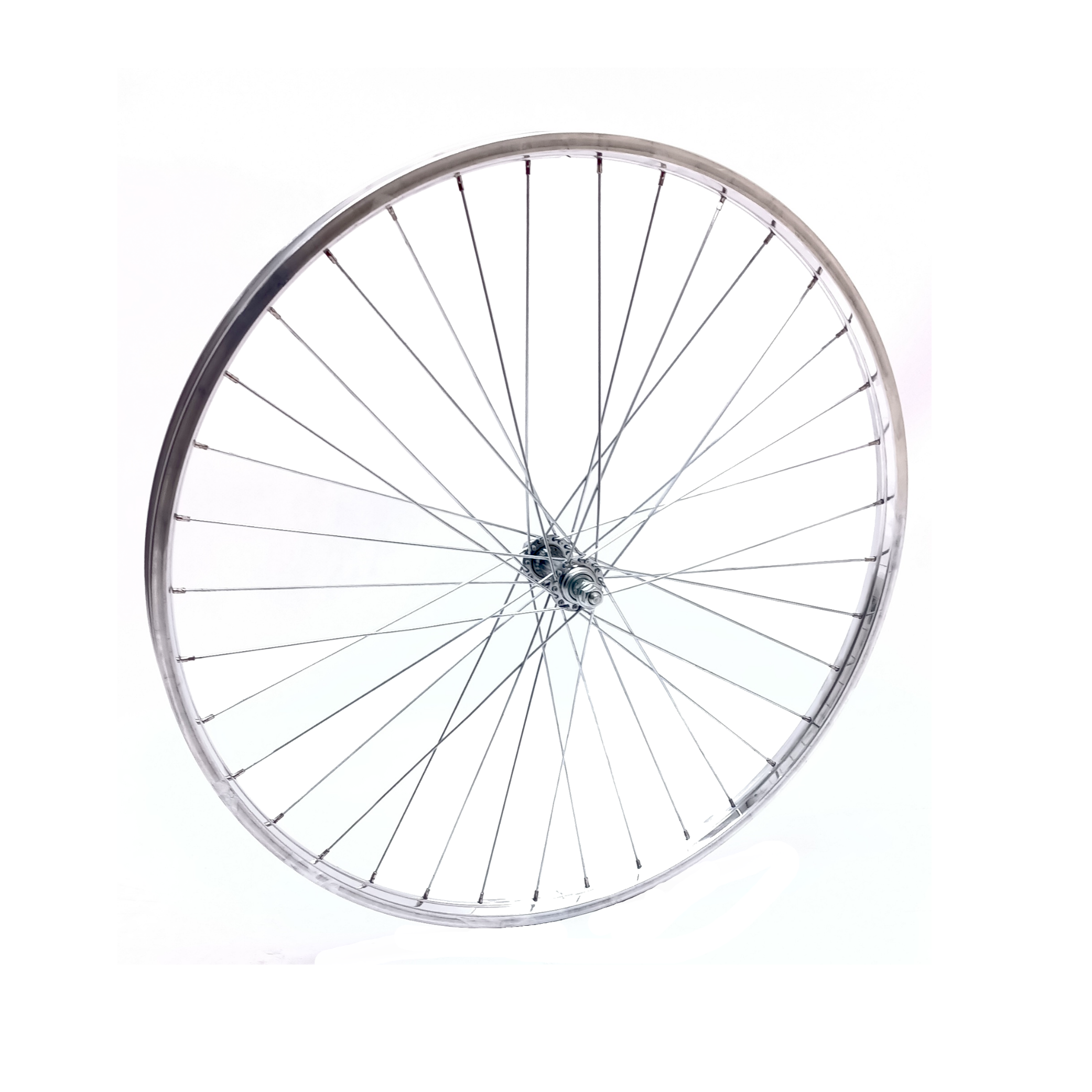 Roue avant 28x1 5/8x1 3/8 aluminium Westwood jante polie, rayon 13